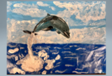 Student Art Work - Dolphin