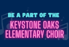 New choir program offered for Keystone Oaks 4th & 5th grade students