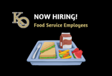Now Hiring! Food Service Positions Available Immediately